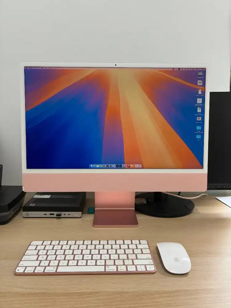 Apple iMac M1 4 Thunderbolt USB C 8/256GB Fingerprint Magic Keyboard