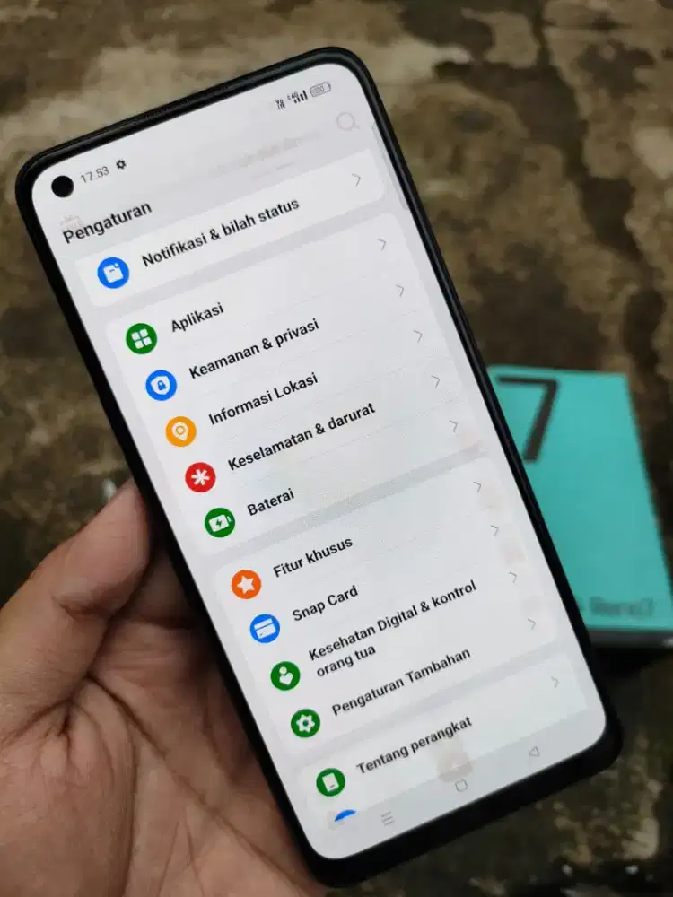 Oppo Reno 7 4g ram 8/256 Fullset