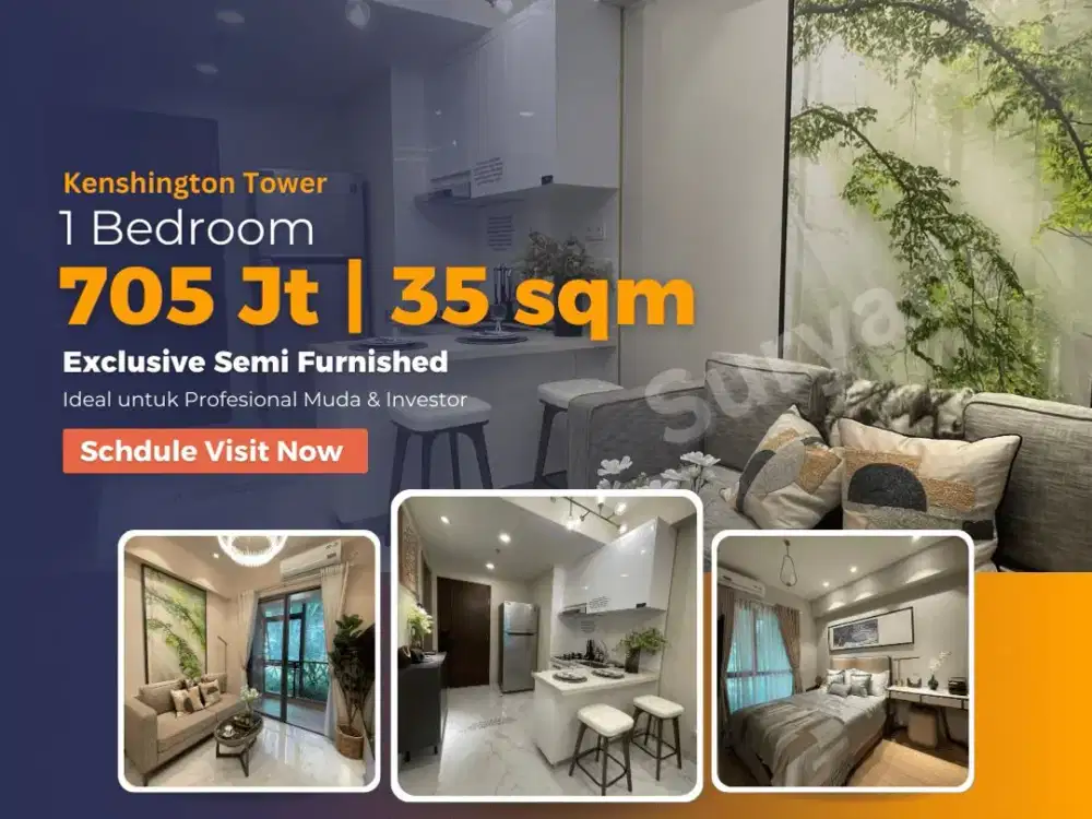Jual unit 1 Bedrooms Sky House BSD+