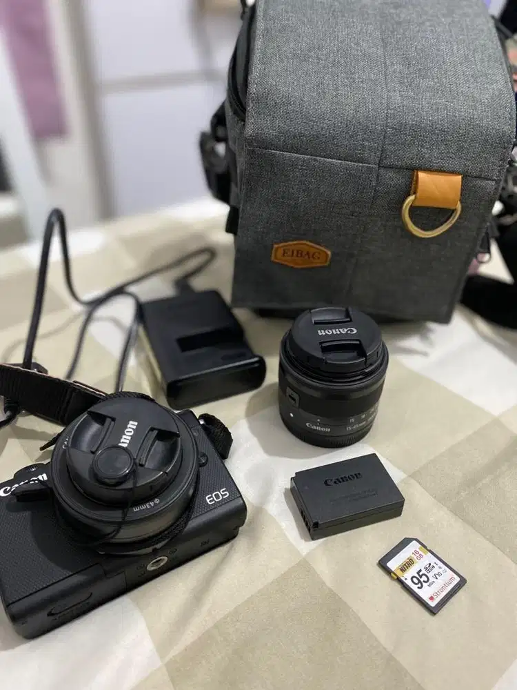 NEGO! CANON EOS M100 KIT EF-M 15-45mm IS STM + EF-M 22mm