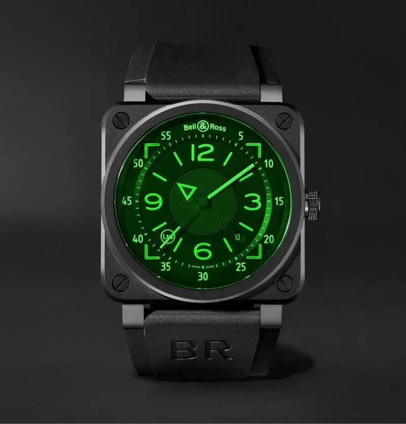 Bell & Ross BR03-92 HUD Green ‘Limited Edition 999 pcs’ Ceramic