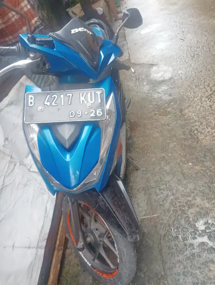 Beat CBS 2021 plat Bekasi kota