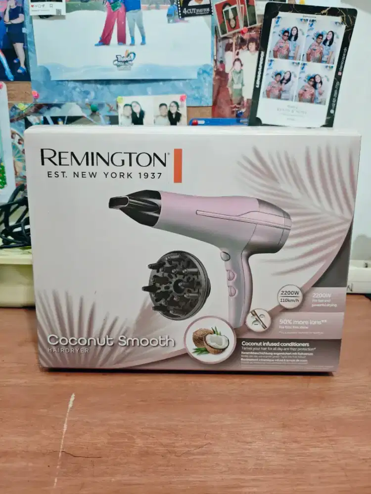 Hairdryer Remington Coconut Smooth