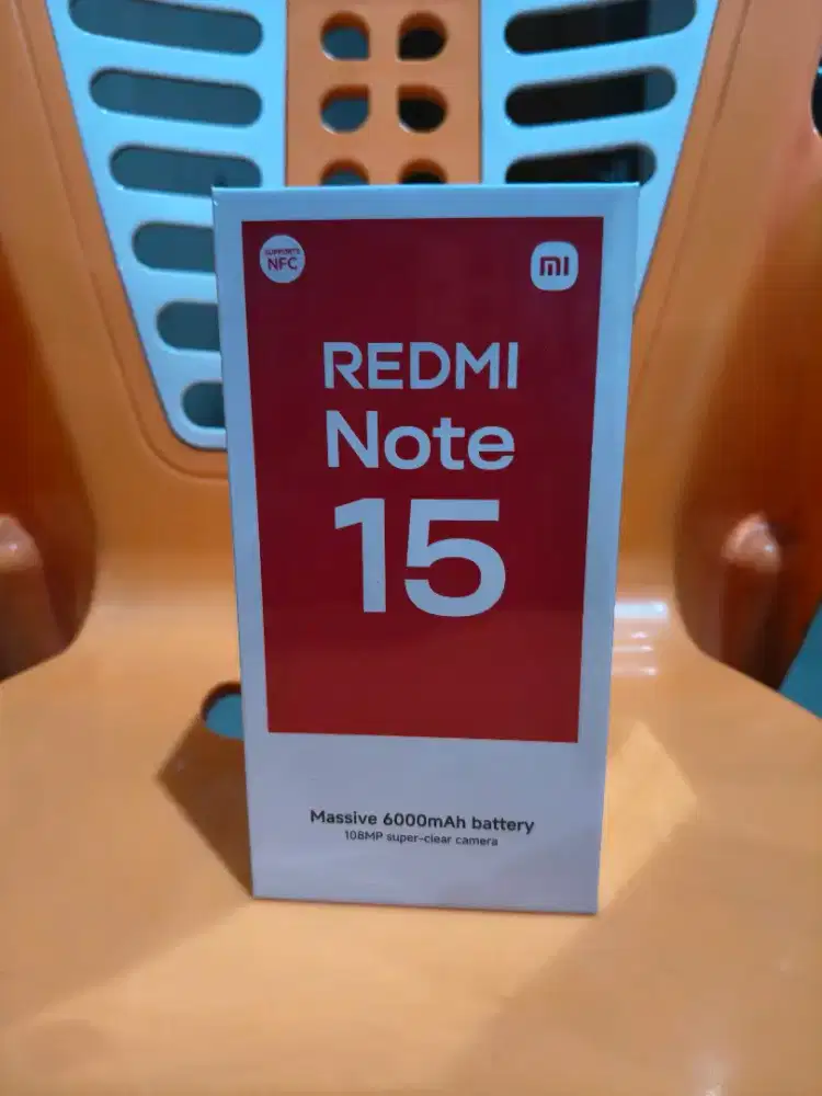 Redmi Note 15 4G 6/128 Hitam Black New
