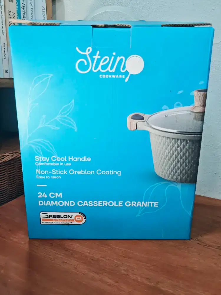STEIN Cookware Diamond Caserolle 24 cm