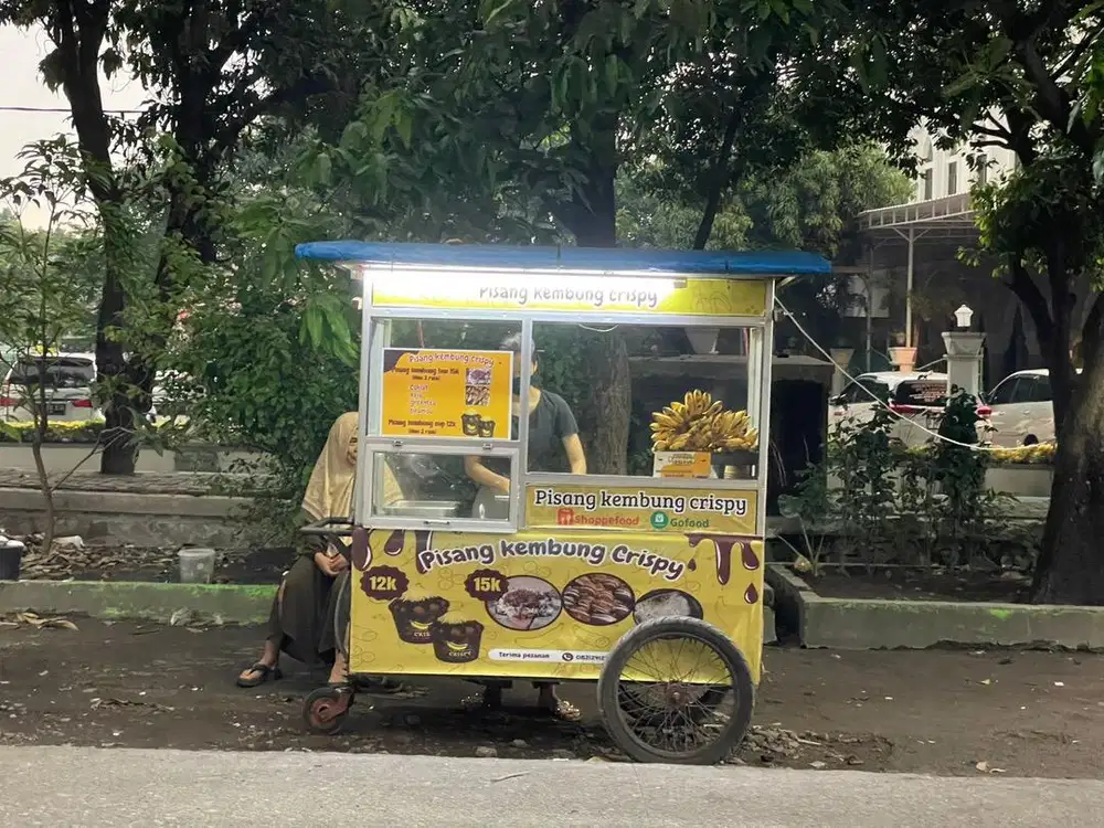 Jual Gerobak Alumunium Tinggal pakai murah banget