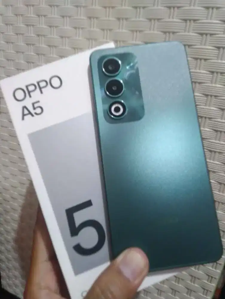 Oppo A5 Hijau Ram 8+8 / 128 GB IP65 NFC