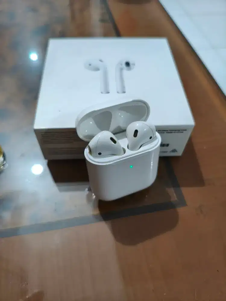 Airpods Gen 2 Original Asli Apple Headset Bluetooth Tws A2032 Putih