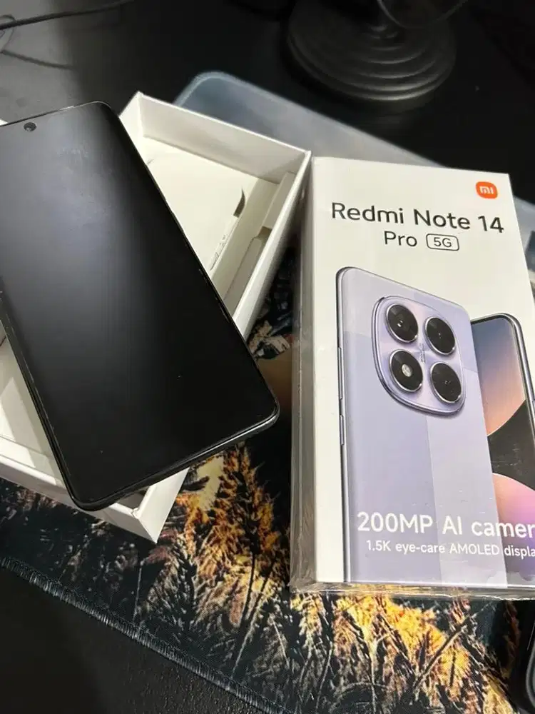 Xiaomi Redmi Note 14 Pro 5G 8/256GB Black muluss