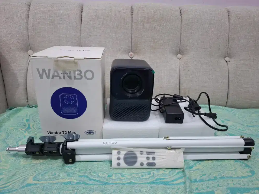 Proyektor Wanbo T2 Max New (2023) + Tripod Wanbo