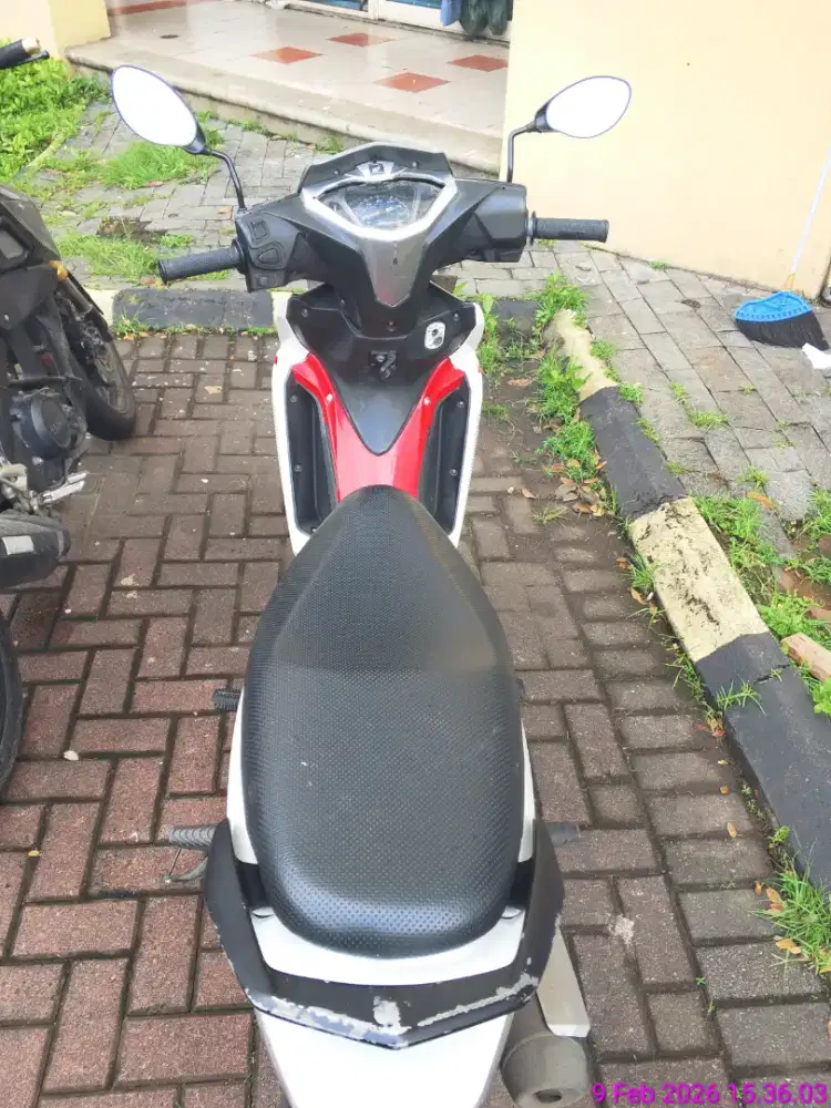 Supra x 125 FI. lokasi Cikupa