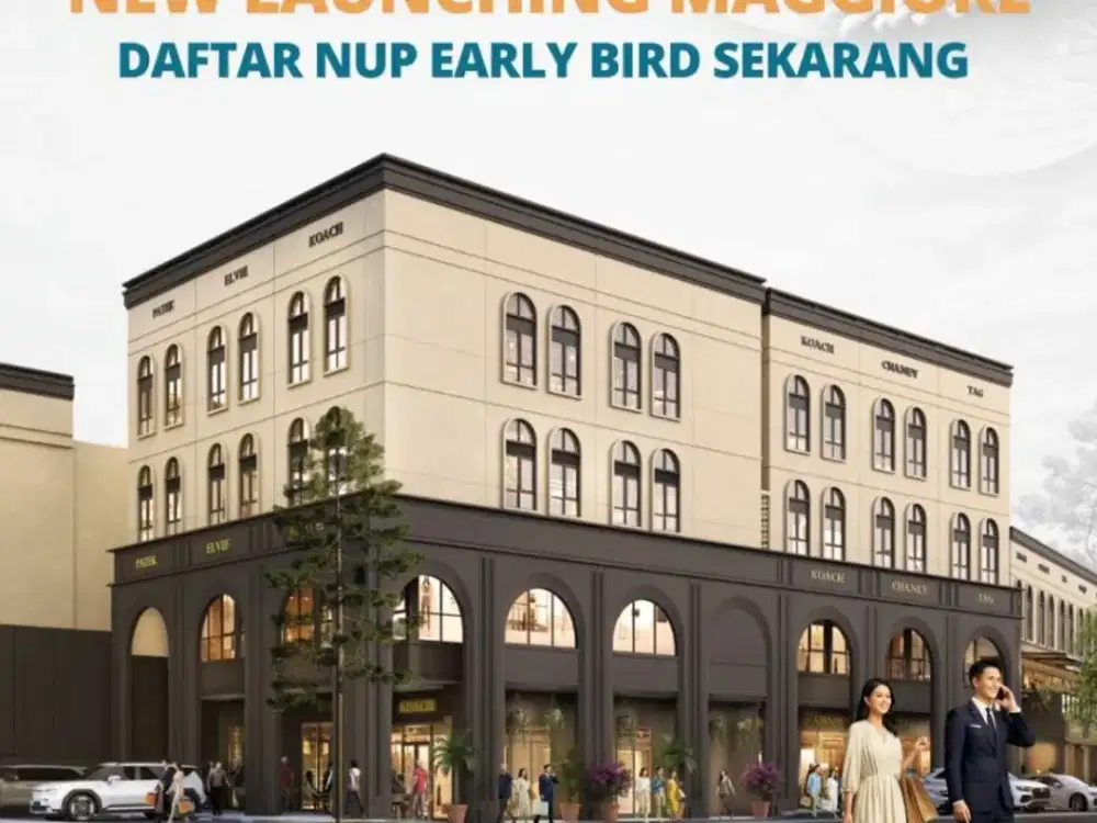 RUKO MAGGIORE SIGNATURE WEST best surrounding! 3,4man 3 lantai limited unit!