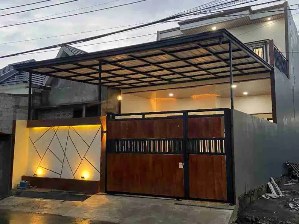 Rumah Minimalis Modern 2 Lantai se Harga 1 Lantai Klipang Pekuncen Raya Semarang