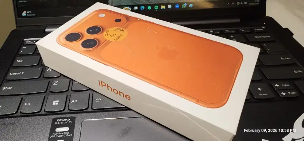 IPHONE 17 PRO COSMIC ORANGE 1TB EX HADIAH MURAH