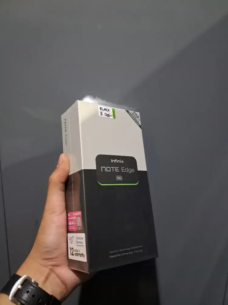 Harga Spesial INFINIX NOTE EDGE 8+8/256 NEW