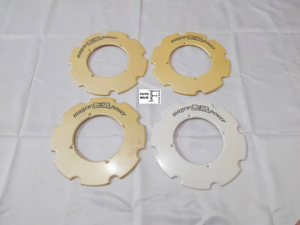 NOS Mugen CF48 Aerodisc CF-48 Aero Disc Wheel Cover Velg Ring 13 R13