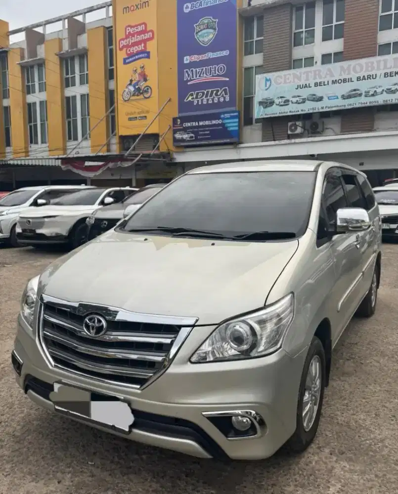 Innova G 2.0 Manual 2014 istimewa dp 27 jt