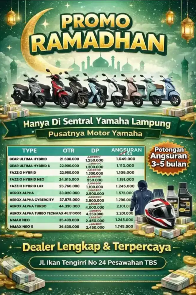 paket komplit yamaha