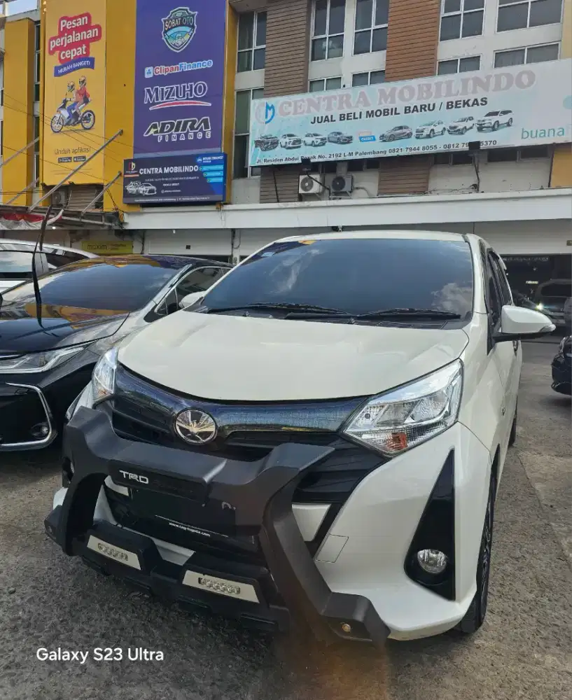 Calya G 1.2 MT 2021 putih istimewa dp 20 jt