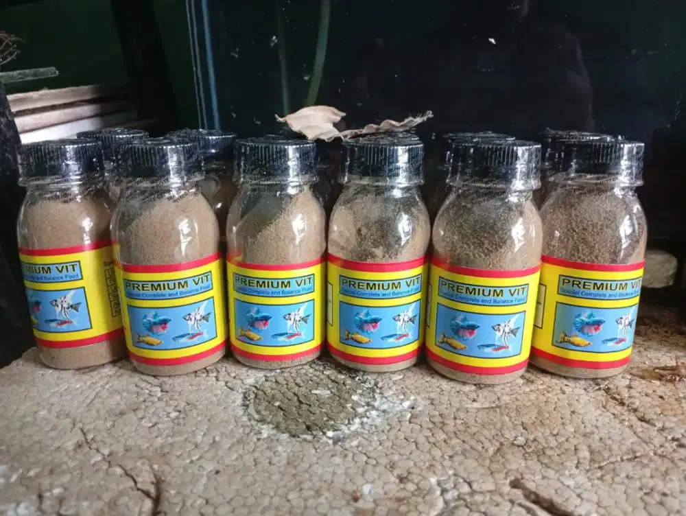 Pelet buat ikan burayak kesayangan bos qu