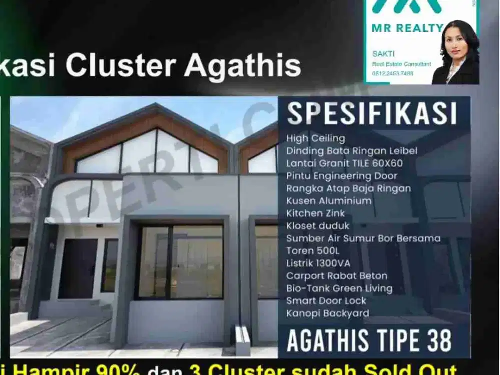 Rumah Baru dekat Tol Tegalluar cipagalo bojongsoang jual cepat