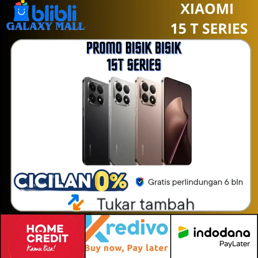 Xiaomi 15T Series Harga Mulai 7 Jutaan Bergaransi Resmi 15 Bulan