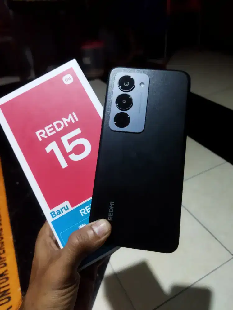 Redmi 15 8/128 Baru seminggu