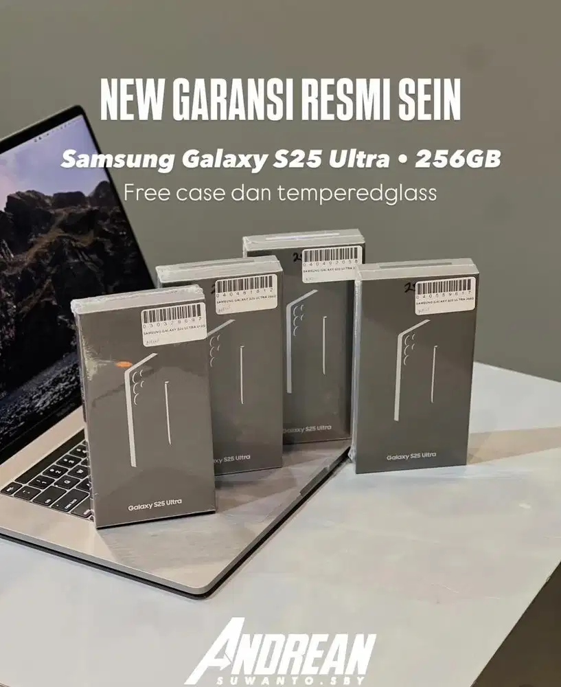 New Samsung Galaxy S25 Ultra 256GB