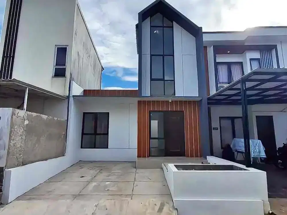 Rumah Baru Siap Huni Di Cluster Reni Jaya Pamulang Tangerang Selatan