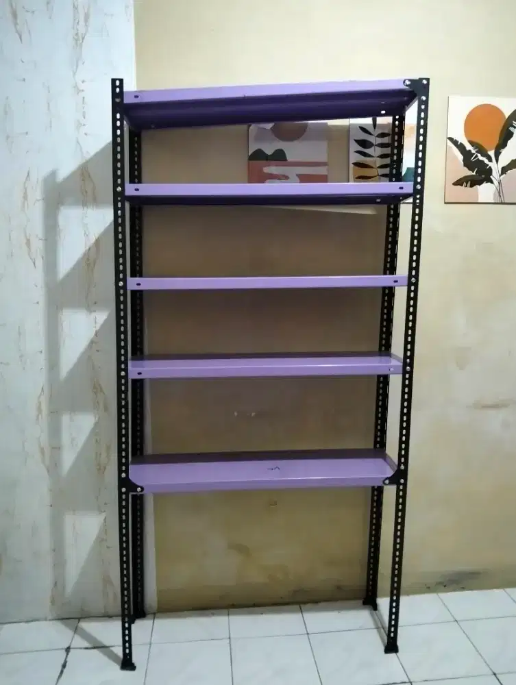 Rak Besi 5 Susun Kokoh Dan Awet Untuk Display Dagangan