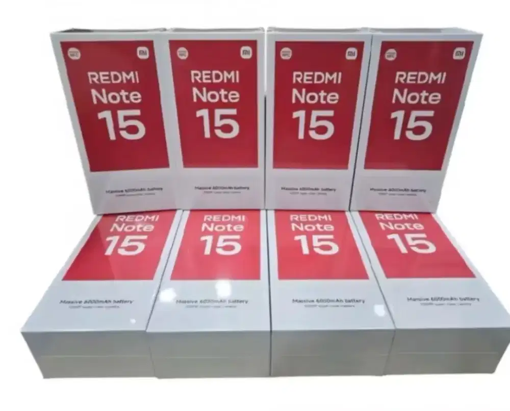 Murah new Redmi Note 15 8/128 grs resmi, bs TT