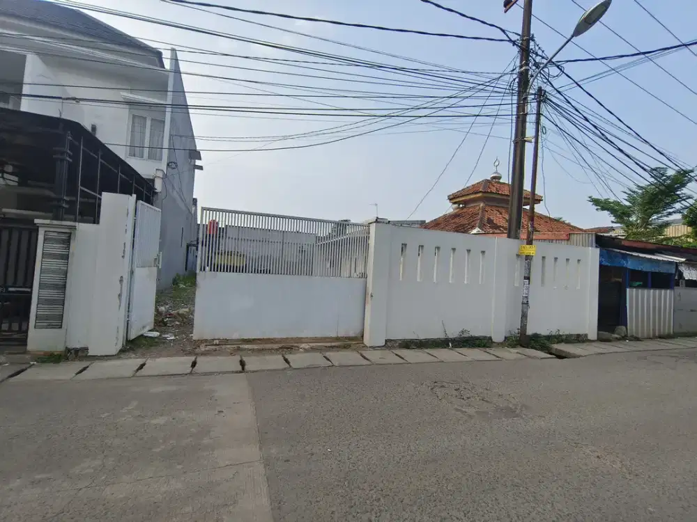 Dijual tanah di kawasan pergudangan akses 40 ft