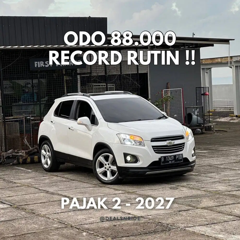 MURAH ADA SUNROOF !! KM 88.000 PAJAK 2/2027 TRAX LTZ TURBO 2016 MURAH