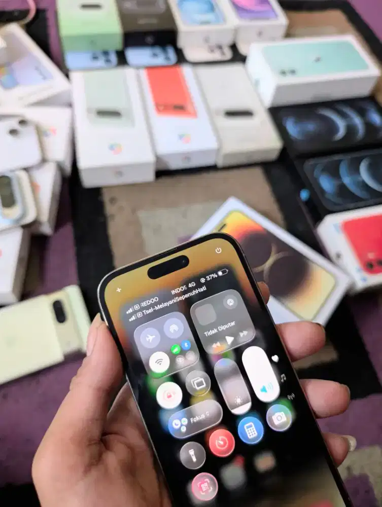 iPhone 14 Pro 256Gb dual sim fisik imei terdaftar beacukai