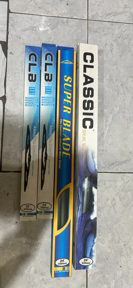 Weeper blade type hibrid dan konvensional