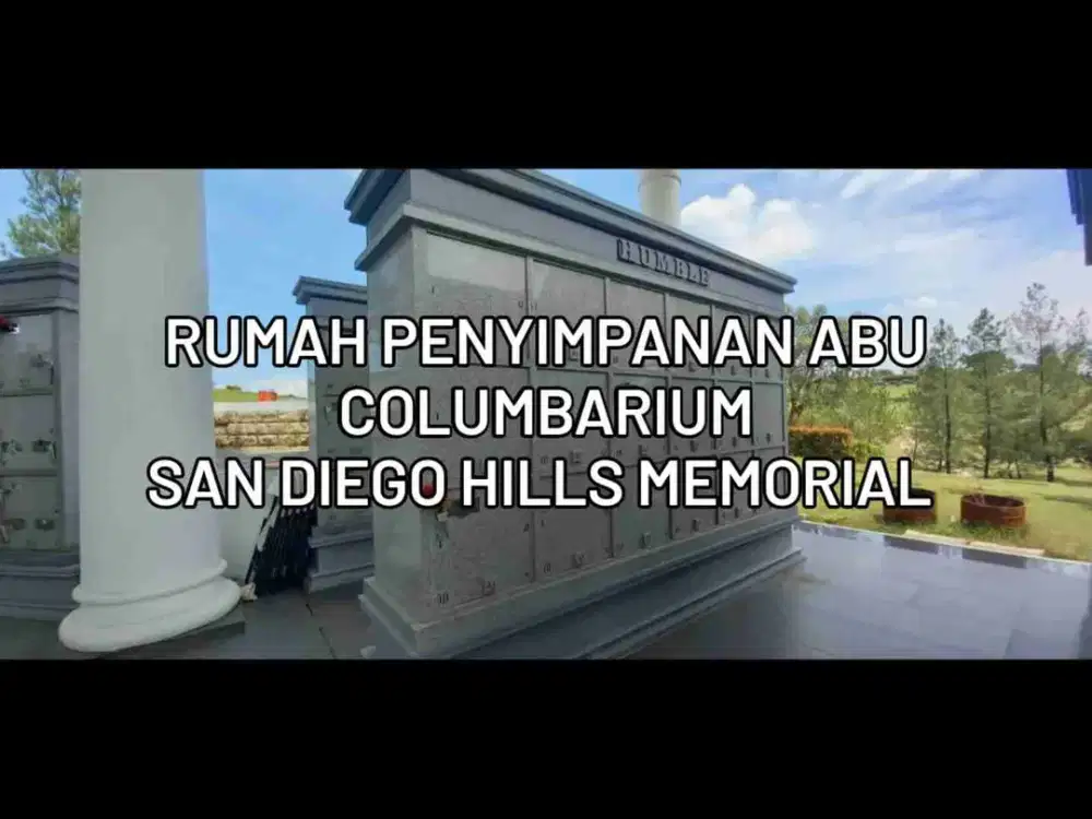 San Diego Hills Memorial Park tipe Rumah Abu Columbarium