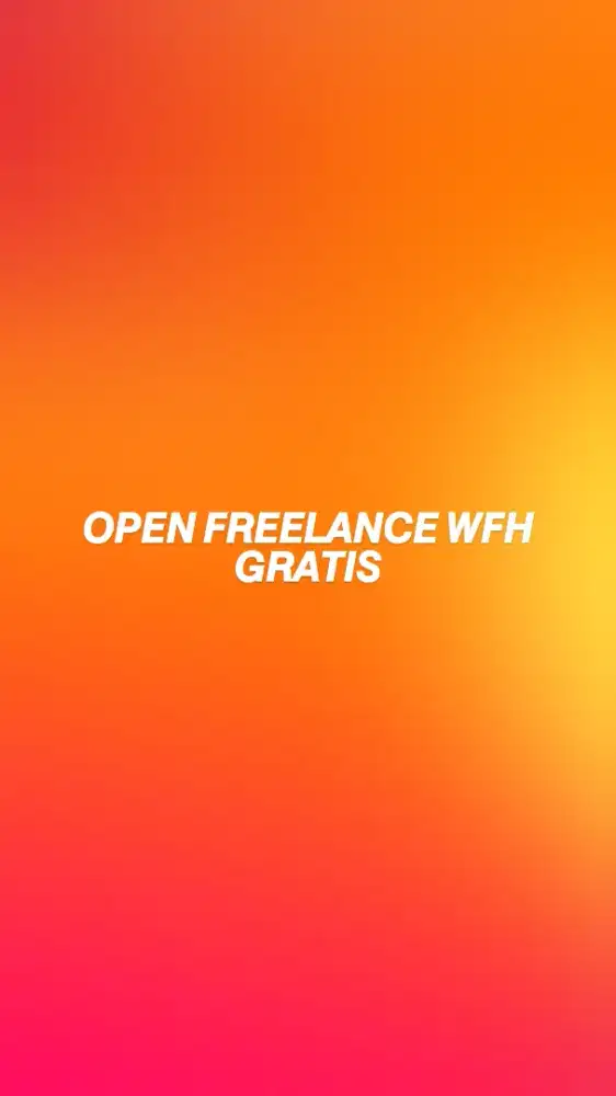 Freelance Rumah