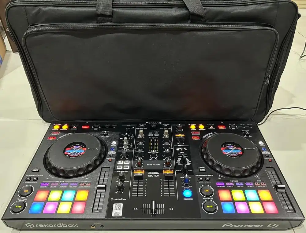 Alat DJ Pioneer DDJ 800 + Tas Controller Set DDJ FLX CDJ XDJ Rekordbox