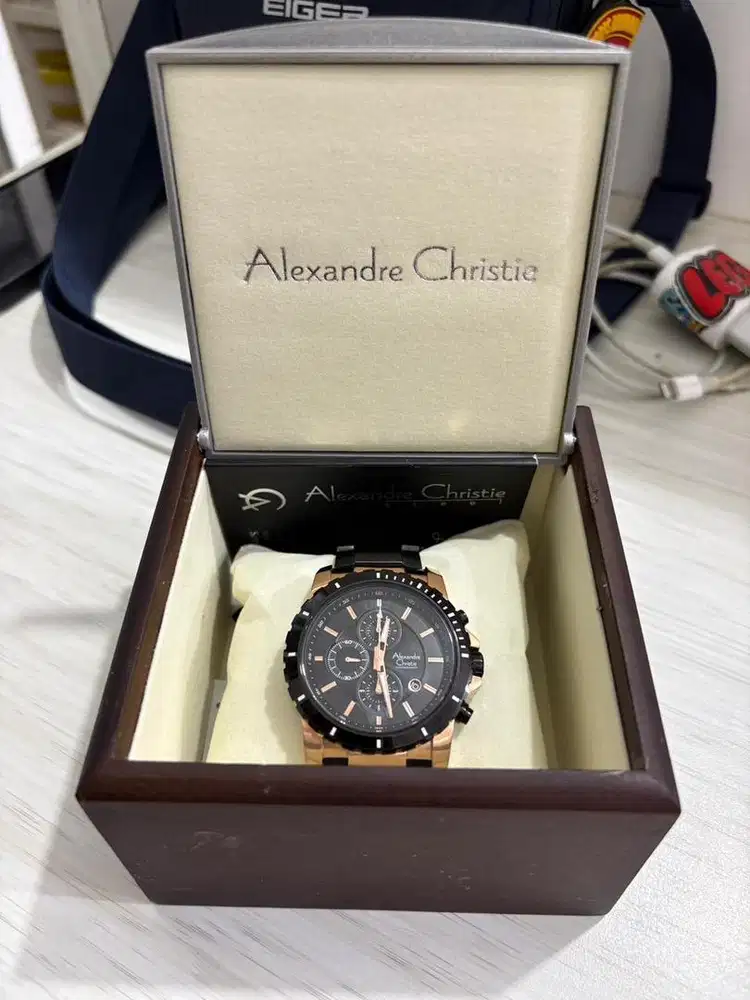 Jam Tangan Alexandre christie AC 6141 pemakainan 2 minggu