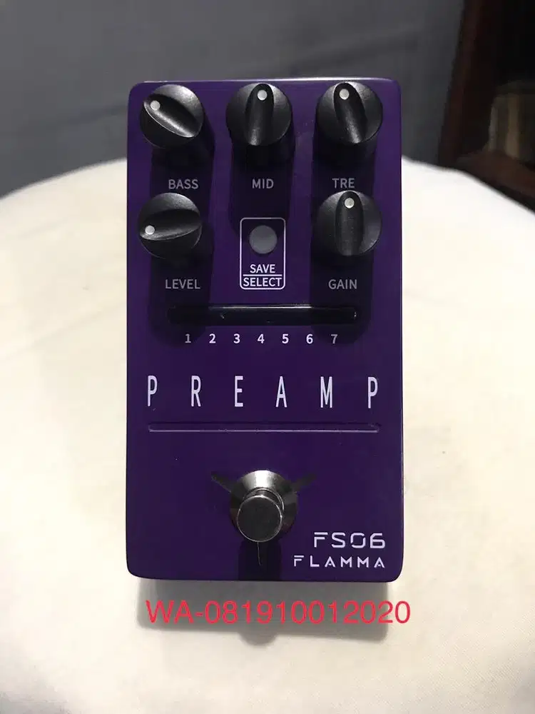 Preamp gitar Flama 7 amp modeler mantap