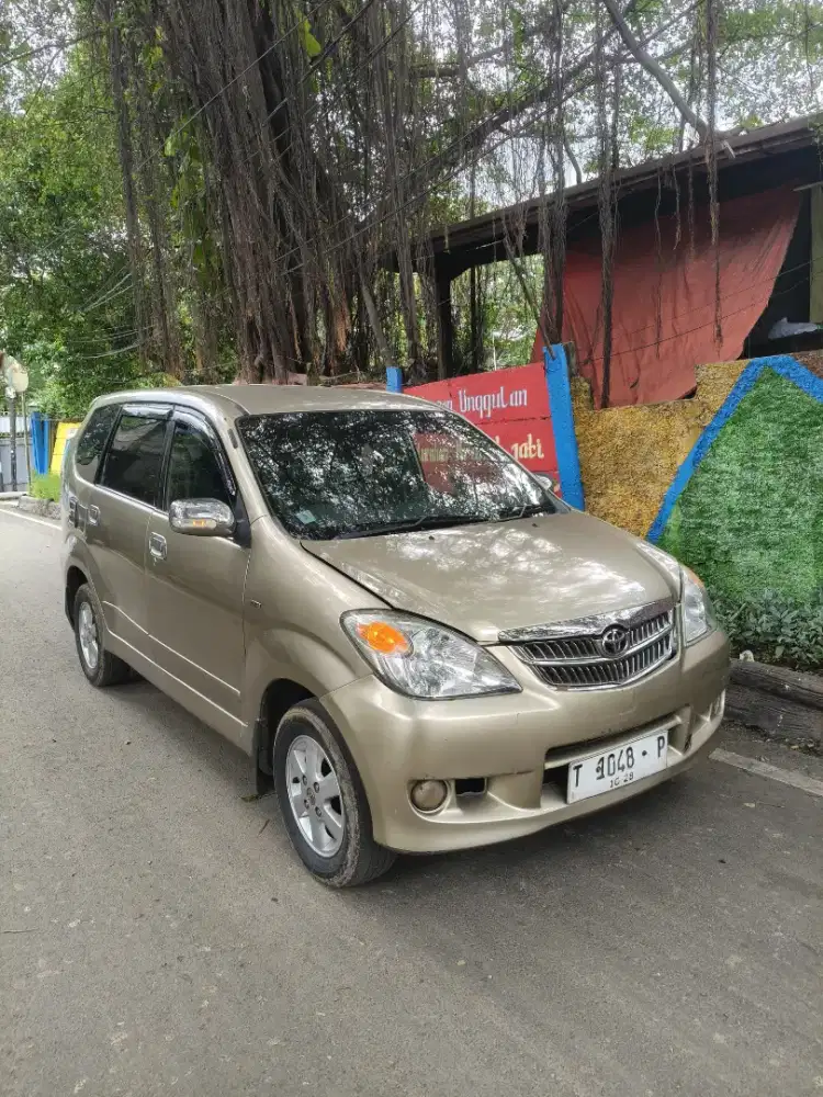Cash toyota avanza g 1300cc mt manual 2008 gres 2009