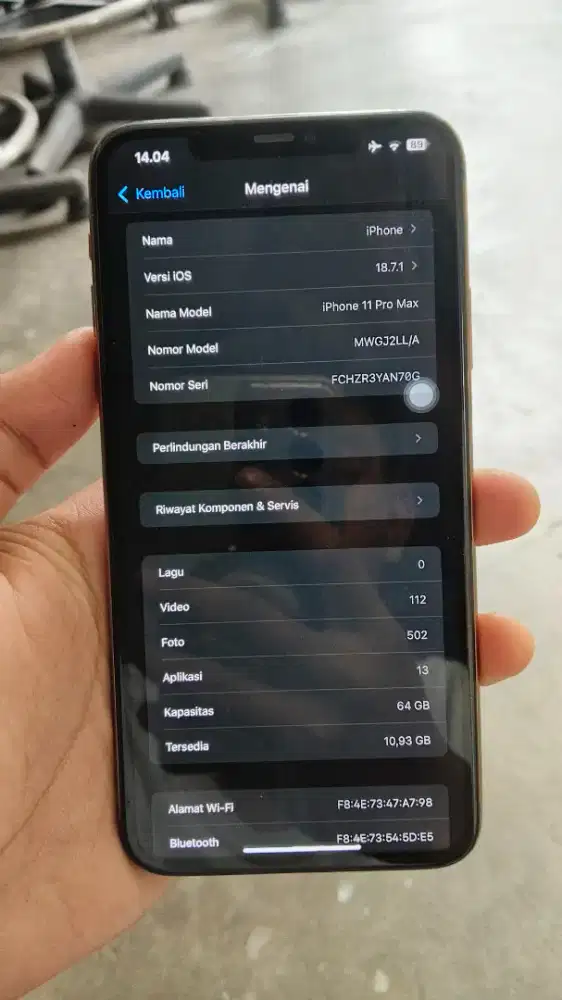 Di jual HP iphone 11 pro max