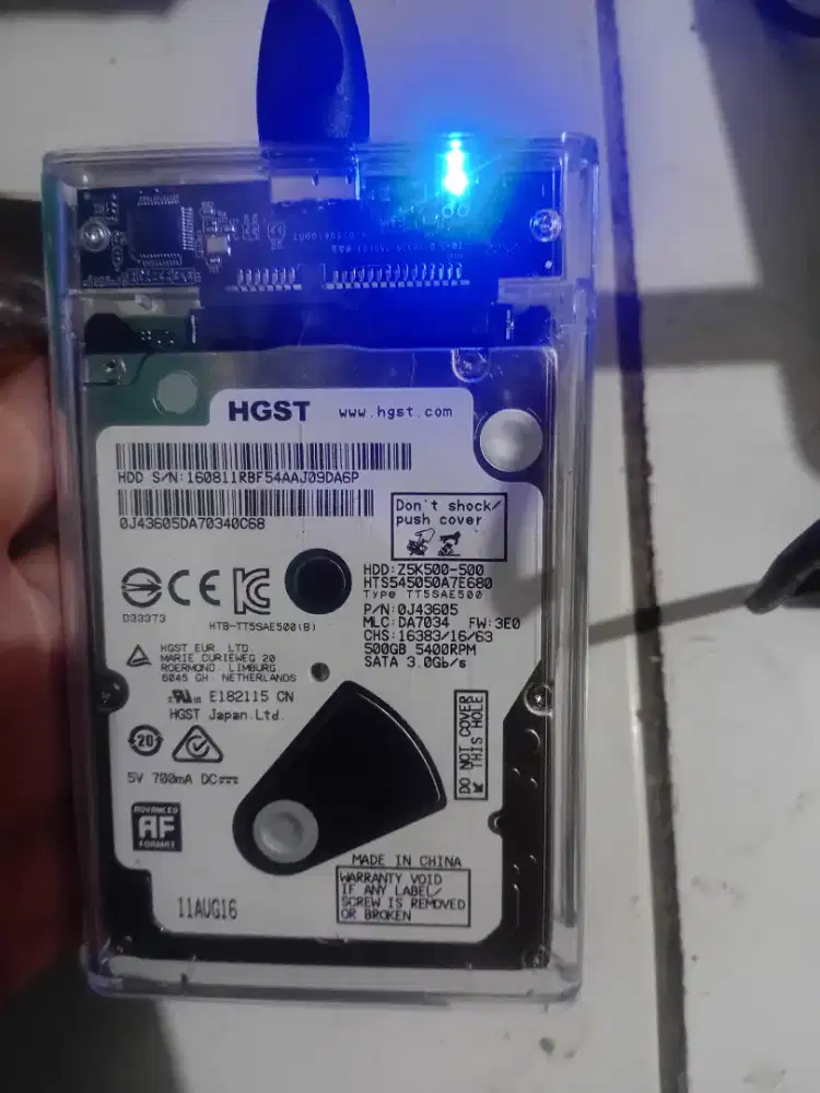 Hardisk External 500gb Full Game PS4