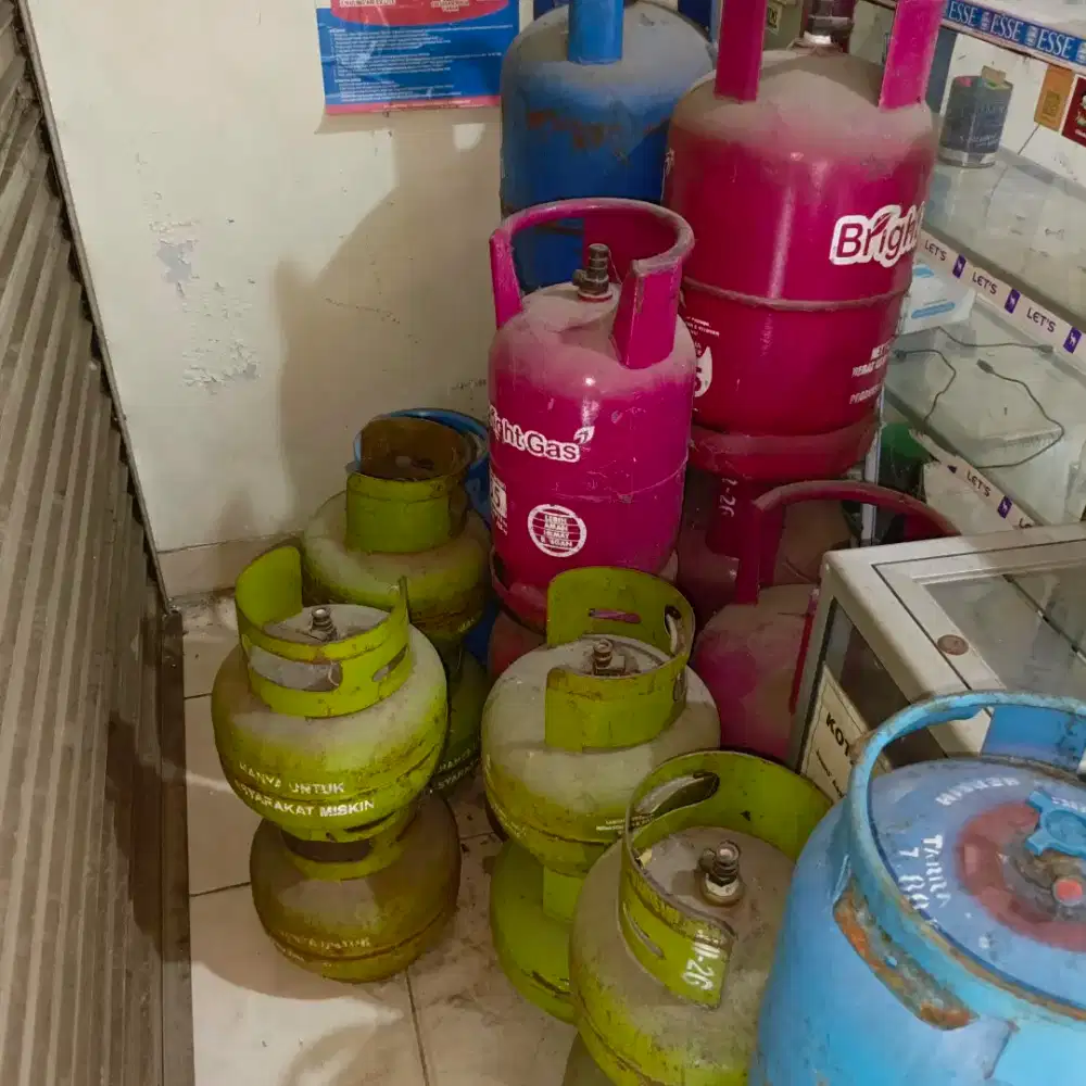 Cuci Gudang! Tabung LPG 3.5 / 5.5 / 12 Kg – Bekas Warung