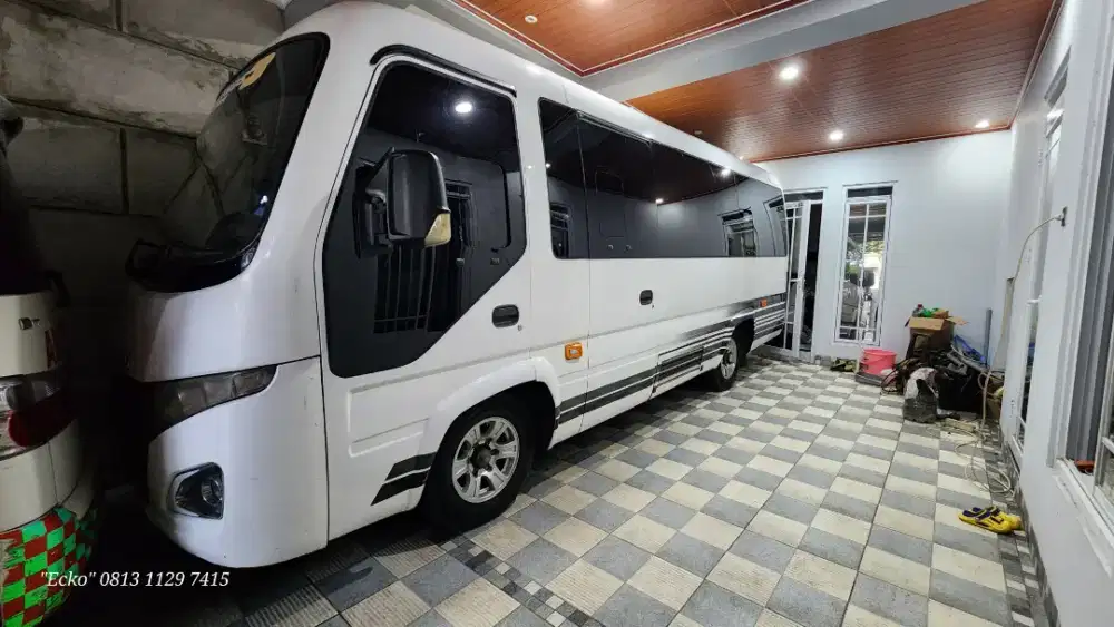 Coaster Isuzu NKR71 Adiputro Tahun 2017