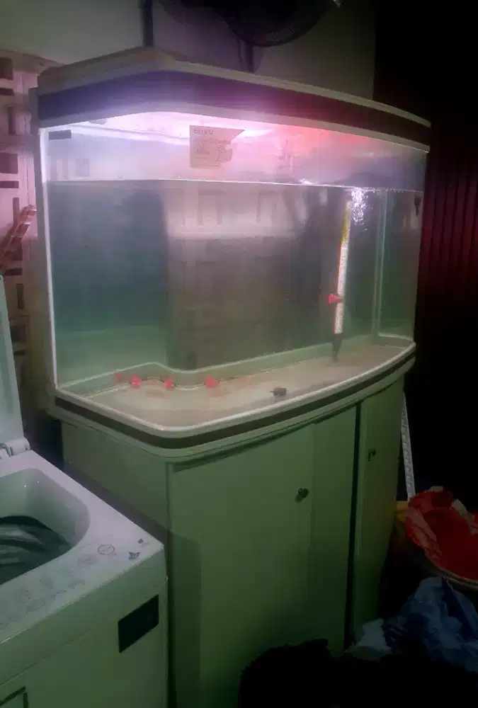 AQUARIUM KABINET BOYU HARGA BARUNYA 6-7 JT AN KHUSUS JABODETABEK