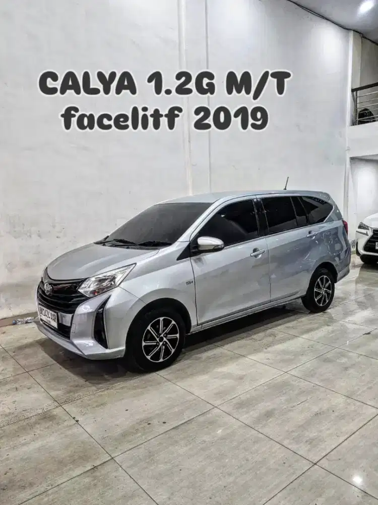 (TDP 18JT) CALYA 1.2 G Manual 2019 / 2020 silver toyota