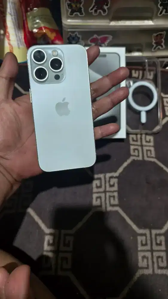 iPhone 15 Pro 128Gb Mulus Normal Bisa TT Pastinya
