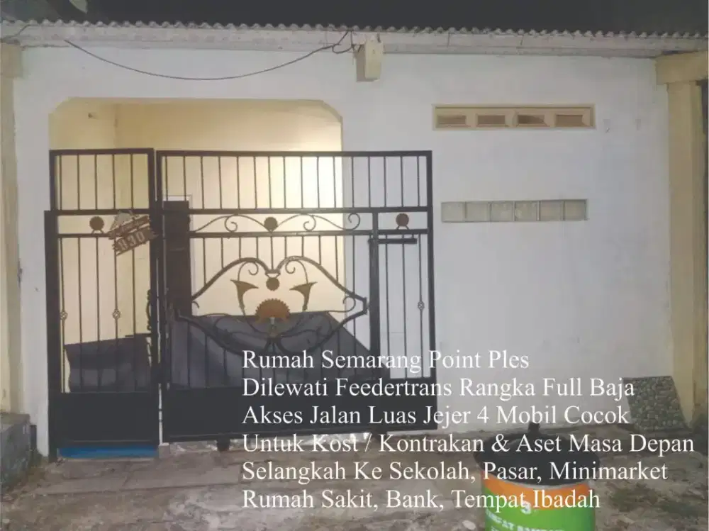 Rumah Dijual di Plamongan Indah Semarang