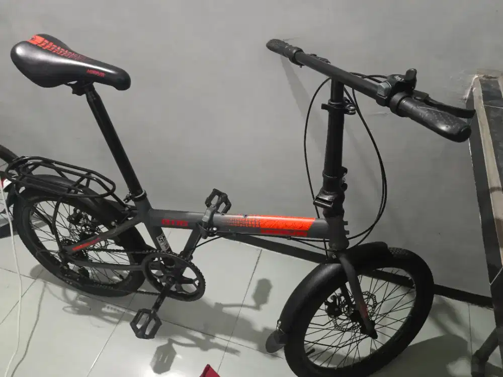 Sepeda Lipat 20 Inch Morison 8116 - 7 Speed & Double Disc Brake